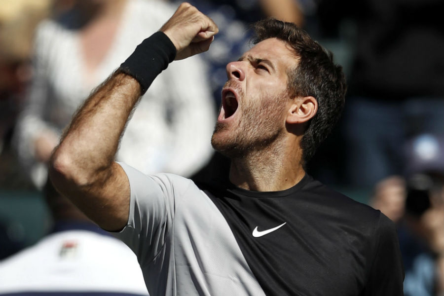 Del Potro se coronó en Indian Wells